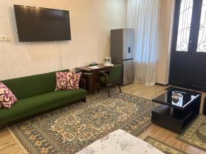 TV a/nebo společenská místnost v ubytování Guest house Medea