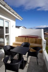 Balcone o terrazza di Saeluhus Apartments & Houses