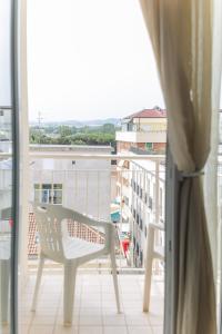 Balkón nebo terasa v ubytování Hotel Golf