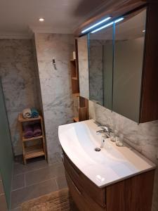 Koupelna v ubytování Bauernhaus Viehhauser + 22 fotografií