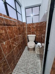 Koupelna v ubytování Hotel Las Palomitas