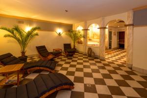 Posezení v ubytování Hotel Kurpark