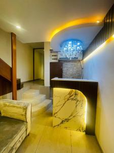 Posezení v ubytování Hotel Winton