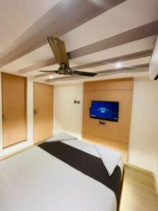Postel nebo postele na pokoji v ubytování Hotel Winton