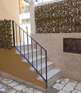 a set of stairs leading up to a building at Casa Vacanza De Flagilla in Brindisi