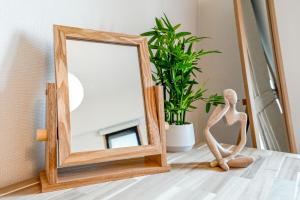 HakataNew! Japandi 4 1BR in Prime Location-1 min to STN的相册照片