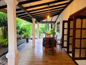 Χώρος καθιστικού στο New Aqua villa