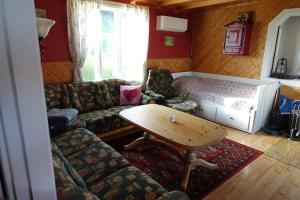Posezení v ubytování Guesthouse Hamran