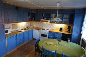 Kuchyň nebo kuchyňský kout v ubytování Guesthouse Hamran