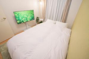 TV a/nebo společenská místnost v ubytování 花宿新宿 HANAYADO SHINJUKU