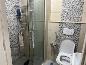 Koupelna v ubytování Melissa park