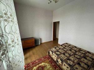 Giường trong phòng chung tại Vacation House of Tadeusz