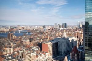 Nespecifikovaný výhled na destinaci Boston nebo výhled na město při pohledu z hotelu
