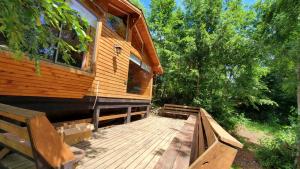 Zahrada ubytování Casa de Verano Pucura