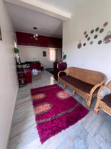 Un lugar para sentarse en Coosmic inn