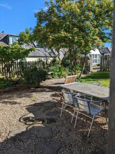 En have udenfor Myrtle Cottage Findhorn