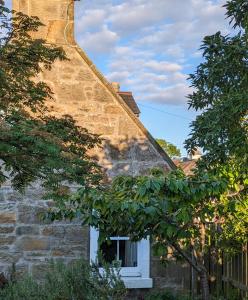 Bygningen som feriehuset ligger i