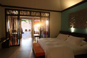 Dhawa Ihuru, part of Banyan Group客房内的一张或多张床位