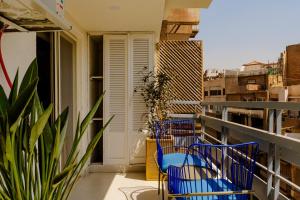 Balkón nebo terasa v ubytování Brassbell l Zamalek l Chroma l Central Location