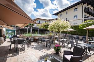 A restaurant or other place to eat at Hotel Gänsleit