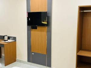 Η κουζίνα ή μικρή κουζίνα στο Hotel GRS Palace