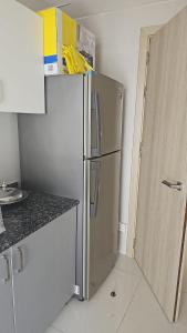 Nhà bếp/bếp nhỏ tại Texico Muscat Down TownHostel