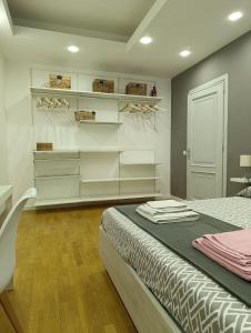 Postel nebo postele na pokoji v ubytování Oasi Del Vaticano