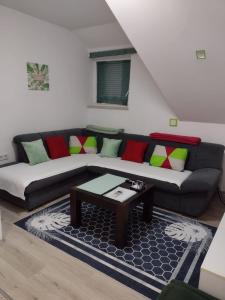 Posezení v ubytování Apartman Breza