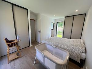 Posezení v ubytování Villa Larmor-baden