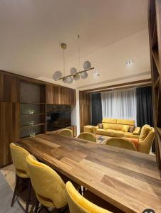 Dapur atau dapur kecil di Poljice Aparthotel LUX apartman