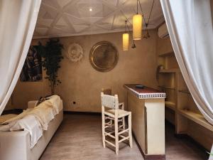 Posezení v ubytování Riad Mumtaz Marrakech