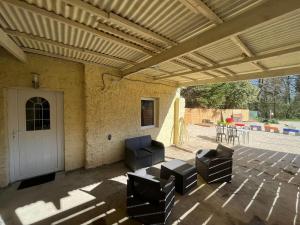 Χώρος καθιστικού στο Studio avec terrasse