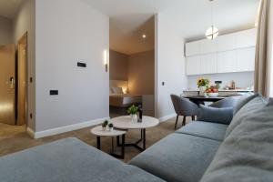 Posezení v ubytování Move In Apartments