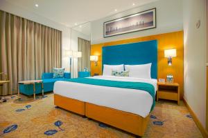 Best Western Plus Chandigarh Mohali客房内的一张或多张床位