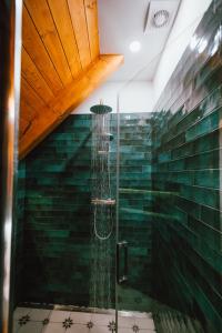 Koupelna v ubytování Apartmán Na Hradbách