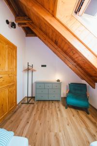Posezení v ubytování Apartmán Na Hradbách