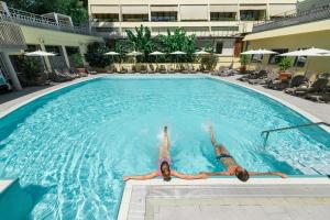 Bazén v ubytování Holiday Park Vile - Terme Krka nebo v jeho okolí