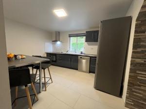 Eldhús eða eldhúskrókur á Maison vue exceptionnelle