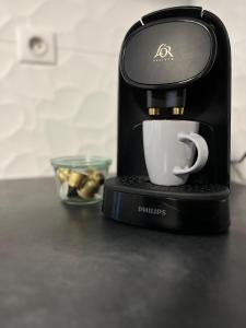 Kaffi- og teaðstaða á Maison vue exceptionnelle