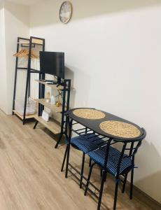 Fully Furnished Studio Unit at The Median with Fast Internet Connection and Netflix廚房或簡易廚房