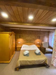 Posteľ alebo postele v izbe v ubytovaní GORGANY resort & SPA