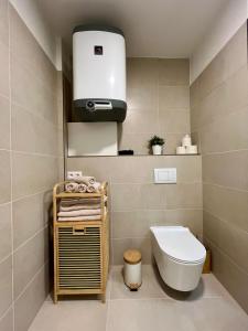 Koupelna v ubytování Apartmán Vyškov + 7 fotografií