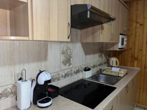 Kuchnia lub aneks kuchenny w obiekcie Apartamenty Bukowina