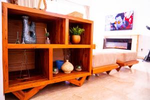 Istumisnurk majutusasutuses Beautiful and Stylish 2BR Appartment with a wide Beach View