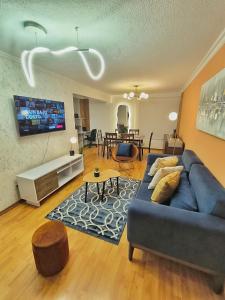 Posezení v ubytování Udla Apartamento para 6 personas frente al Mall Riocentro