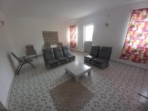 Posezení v ubytování Casa Mario