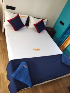 Postel nebo postele na pokoji v ubytování Popple Beach House