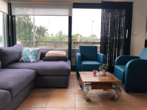 Posezení v ubytování Villa Waterwolf