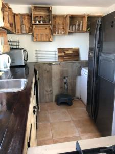 Kuchyň nebo kuchyňský kout v ubytování Villa Waterwolf