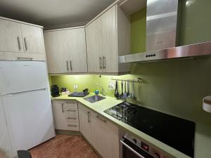 Kuchyňa alebo kuchynka v ubytovaní Apartamentos & Rooms JP + 17 fotografií